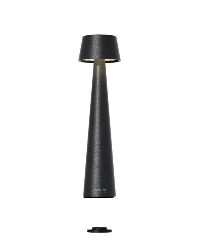 Sompex Tischlampe Mono schwarz