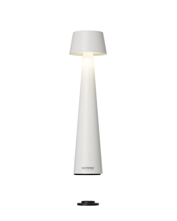 Sompex Tischlampe Mono weiss