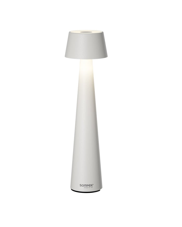 Sompex Tischlampe Mono weiss