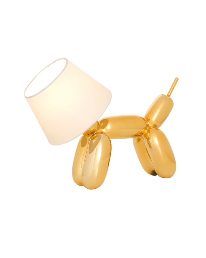 Sompex Tischlampe DOGGY, gold