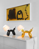 Sompex table lamp doggy, gold