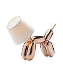 Sompex table lamp doggy, copper