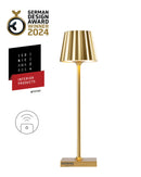 Sompex Tischleuchte TROLL NANO RC, Akku Indoor und Outdoor, fernbedienbar, dimmbar, 3 Lichtfarben, inklusive Ladestation