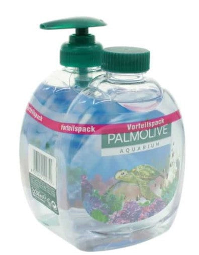 Palmolive Spender und Nachfüller Aquarium 2x300ml Flüssigseife