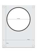 Hendi matrice pour la machine à sceller un deuxième conteneur illig (227x178 mm)