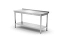 Hendi Working table shelf floor Budget Line screwed, depth 600 mm budget line, 1200x600x850mm