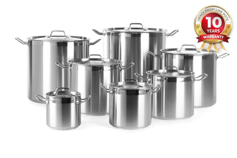 HENDI Kochtopf hoch Deckel Profi Line, 70L, ⌀450x450mm