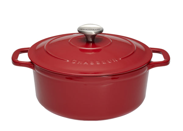 Chasseur Schmortopf rund rot D.20cm