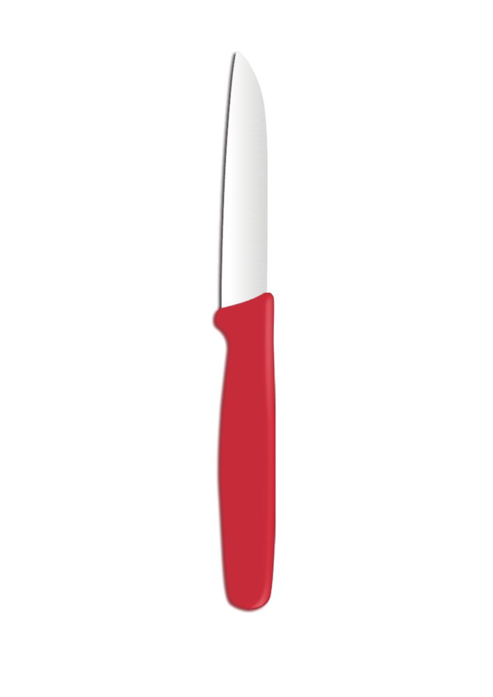 Coltello vegetale hendi rosso (l) 180mm