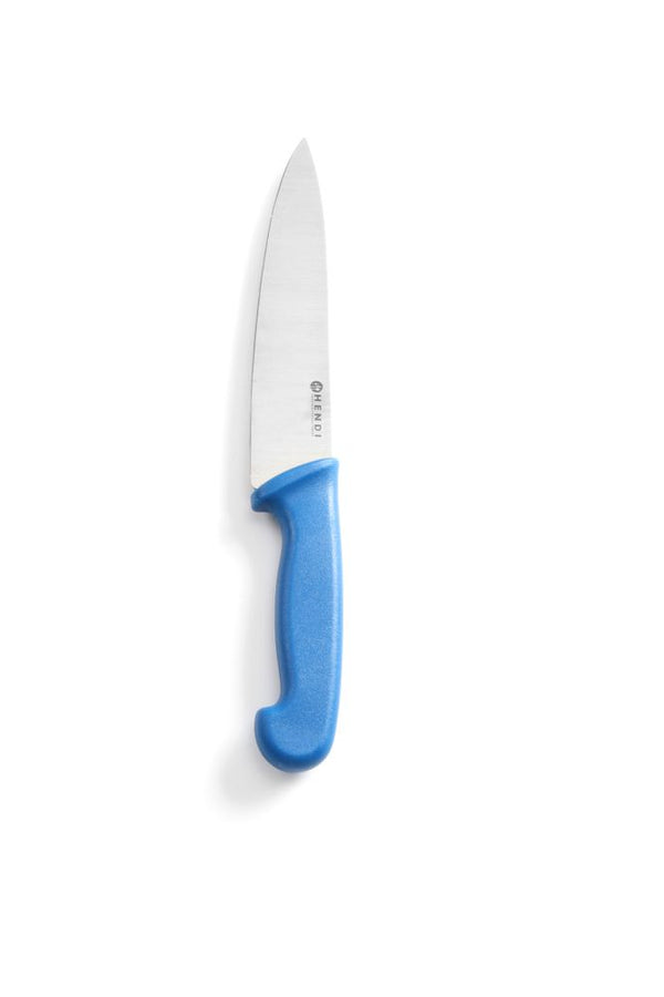 Hendi couteau à cuisiner couteau bleu (l) 320 mm