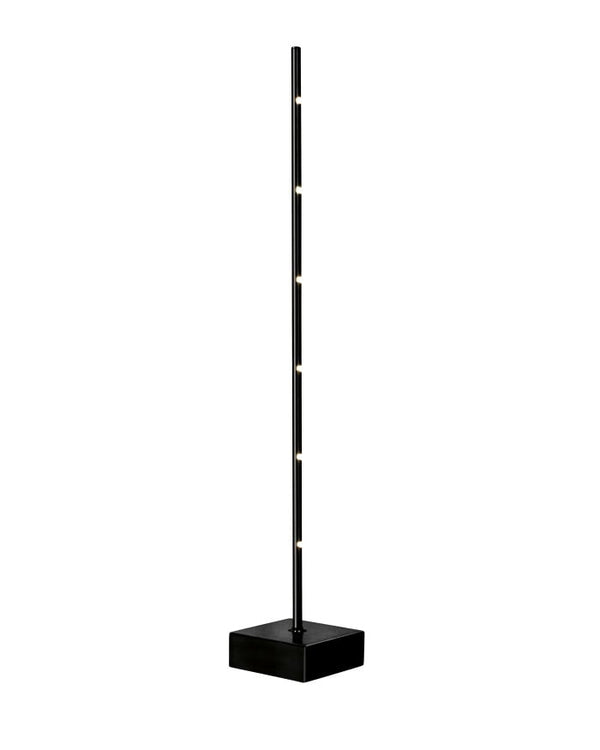 Sompex Stehlampe PIN - Metall, schwarz, dimmbar, neigbar, 8W LED, Höhe: 65 cm