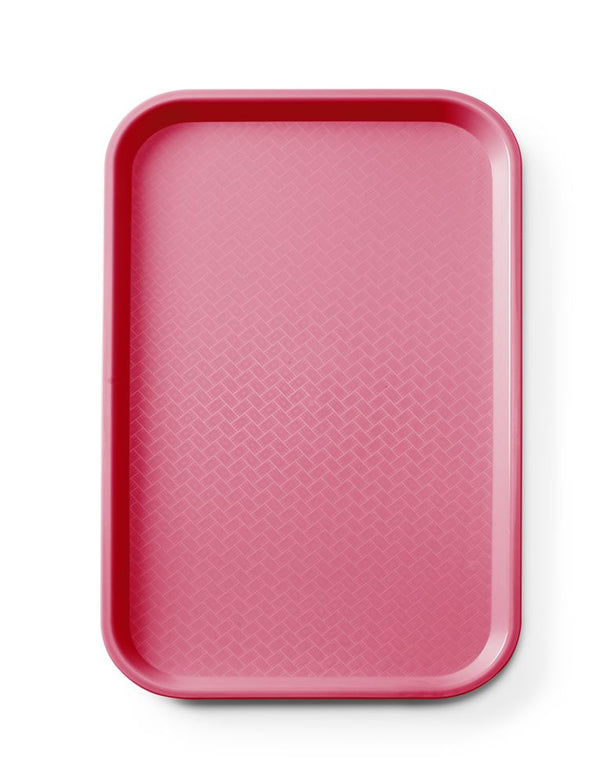 HENDI Fastfood-Tabletts AmerBox GN 1/1 Polypro Rot
