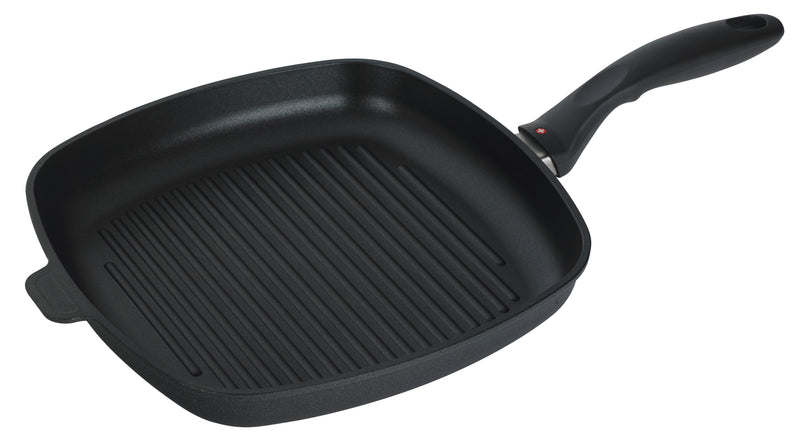 Swiss Diamond Bratpfanne Grillpfanne quadro XD Classic+ Induktion 28x28 cm