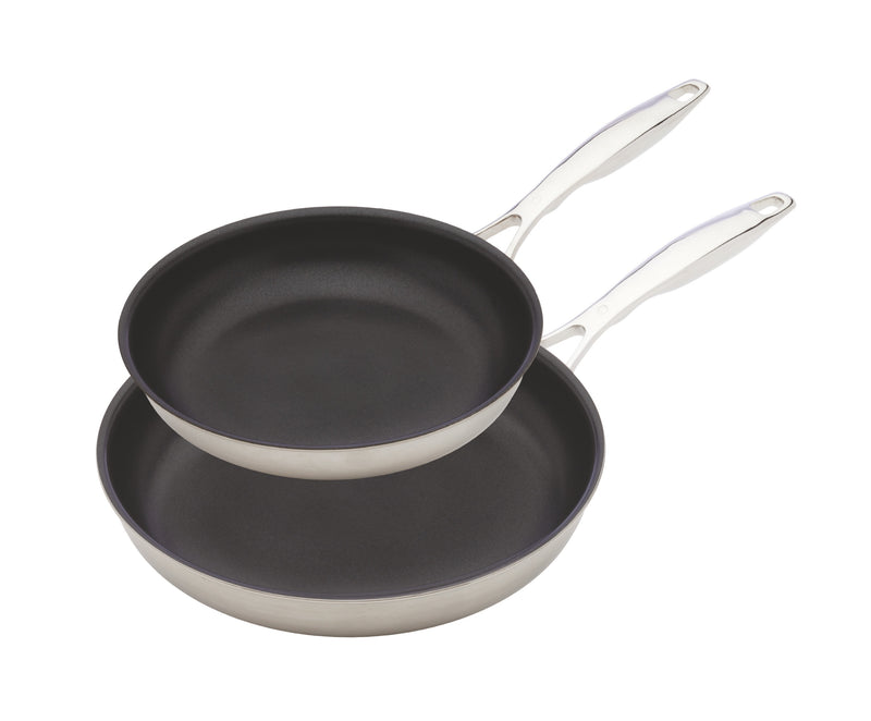 Swiss Diamond Bratpfanne XD Nonstick Clad Induction - Inox Set Ø 24/28 cm