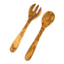 Heidi Cheese Line Zubehör Salatbesteck 30cm Olivenholz