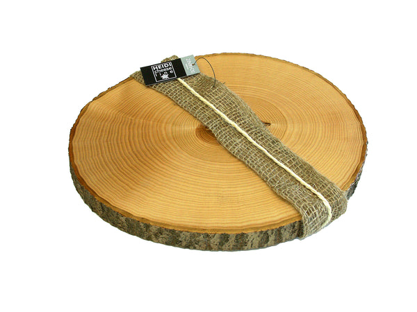Heidi Cheese Line Zubehör SERIE RUSTICO Schneide- oder Servierbrett rund 230 mm