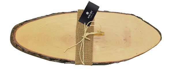 Heidi Cheese Line Zubehör SERIE RUSTICO Schneide- oder Servierbrett oval klein