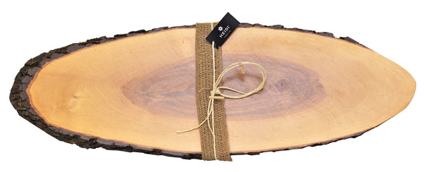 Heidi Cheese Line Zubehör SERIE RUSTICO Schneide- oder Servierbrett oval gross