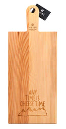 Heidi Cheese Line Zubehör Brett mit Griff geölt "Any time"