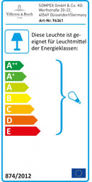 VilleroyBoch Tischlampe PRAG