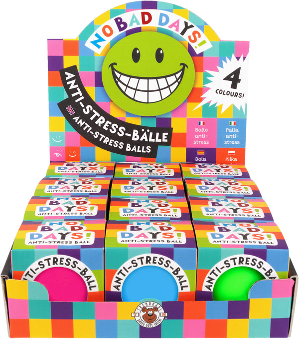 Trendhaus Anti-Stress-Ball Power Anti-Stress-Ball Ø 6.3 cm assortiert