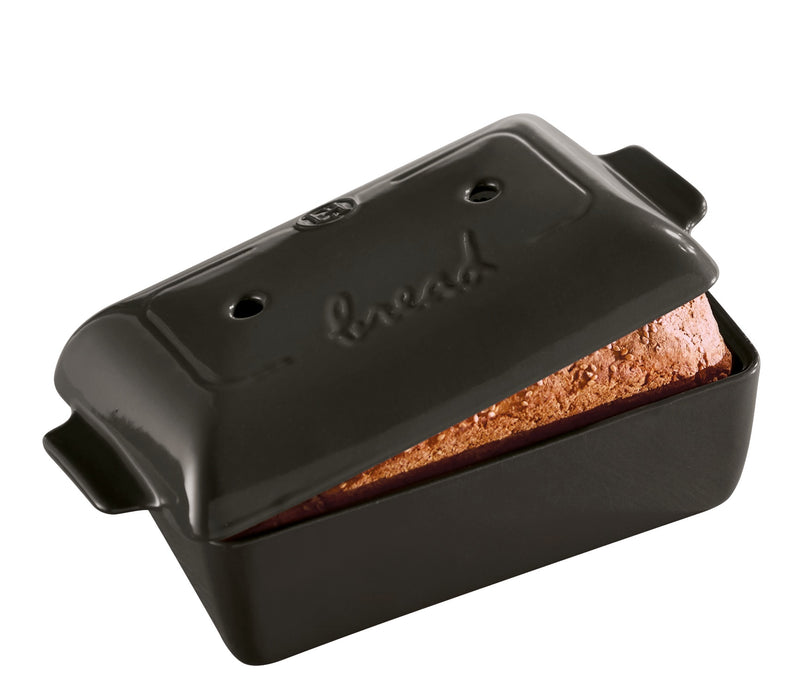 Emile henry bread form anthracite 28x15x12cm