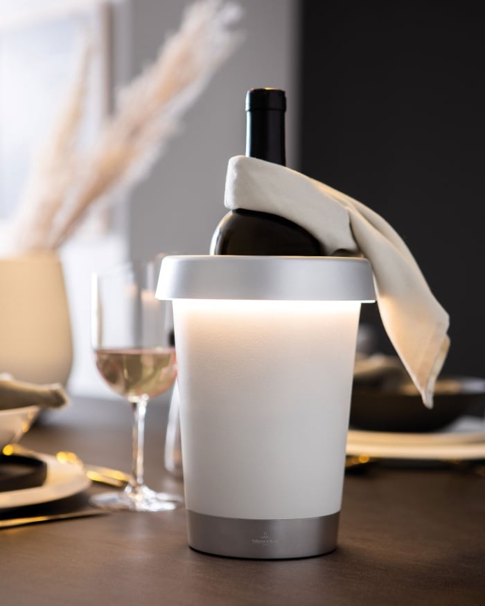 VilleroyBoch Tischlampe BORDEAUX weiss