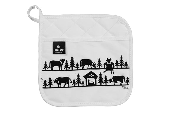 Heidi Cheese Line Zubehör PatvN Topflappen creme