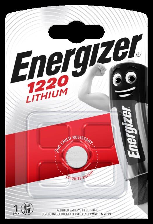 Energizer CR 1220 Lithium 3.0V FSB-1 CR 1220 Lithium 3.0V FSB-1