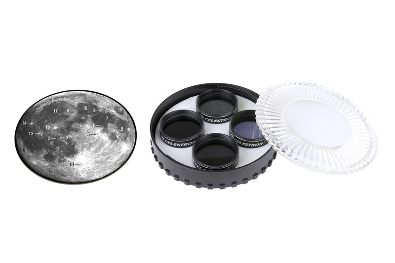 Kit de filtre Moon Celestron 4 St. 1,25 "Kit de filtre lune 4 St. 1,25"
