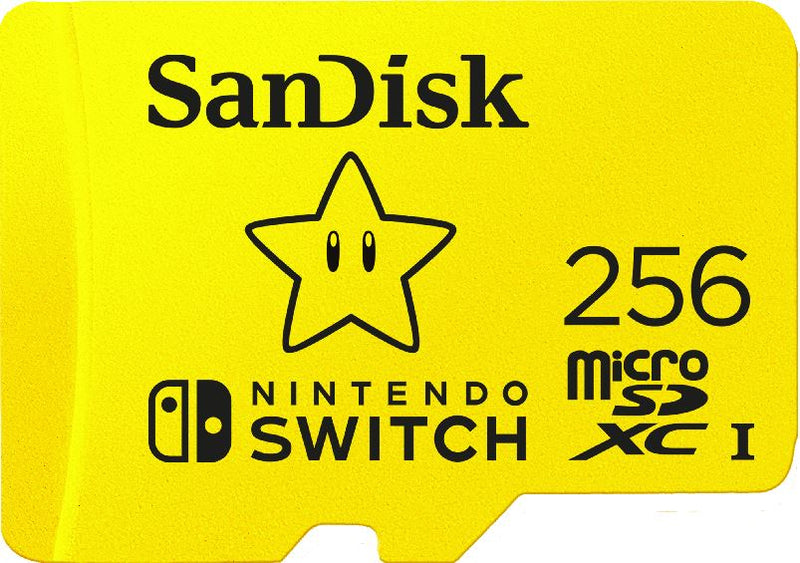 Switch MicroSDXC Nintendo Sandisk MicroSDXC da 256 GB MicroSDXC Nintendo Switch 256GB