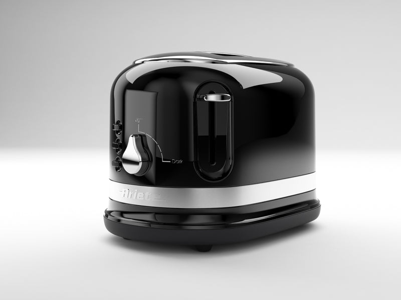 ARIETE Toaster mit Klemmen - Moderna - Schwarz