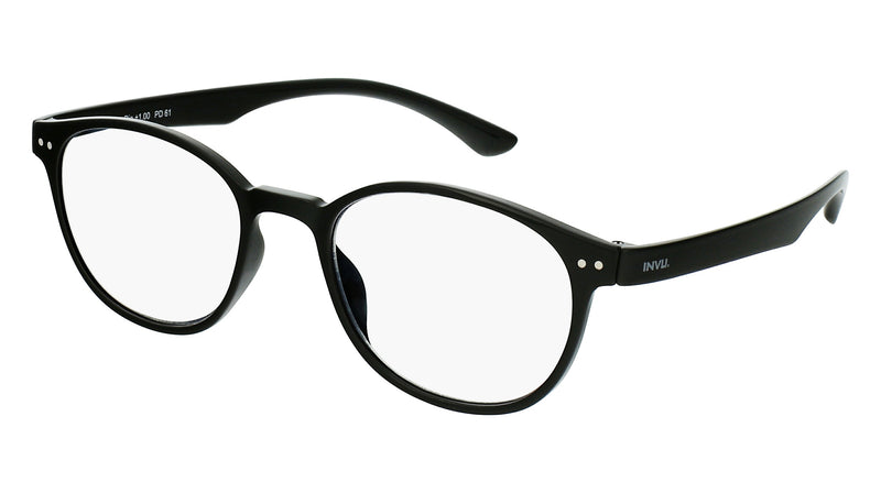 INVU Lesebrille mit Blaulichtfilter-Gläsern mit Etui Eros B6164J