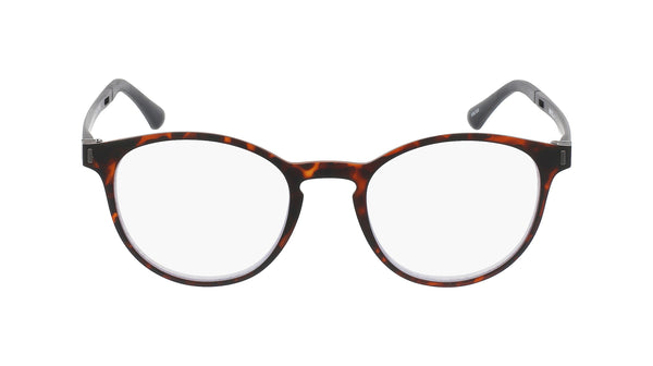INVU Computerbrille mit Blaulichtfilter-Gläsern mit Etui Steel B6303P