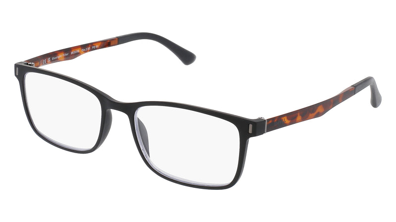 INVU Lesebrille mit Blaulichtfilter-Gläsern mit Etui Rowling B6305L