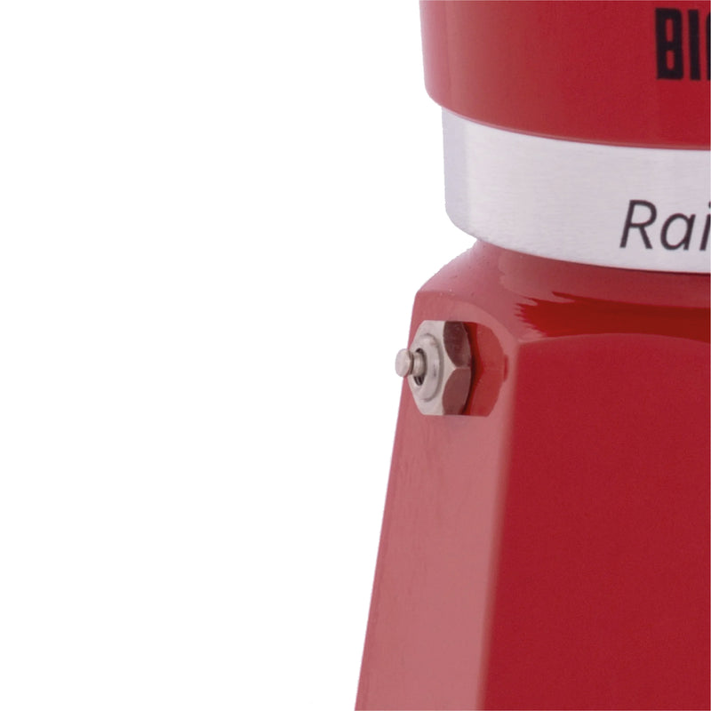 BIALETTI Espressokanne RAINBOW Rot - 3 Tassen