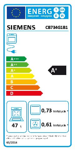 SIEMENS Einbauherd/Backofen iQ700, Einbau Kompaktbackofen, 60 x 45 cm, Schwarz