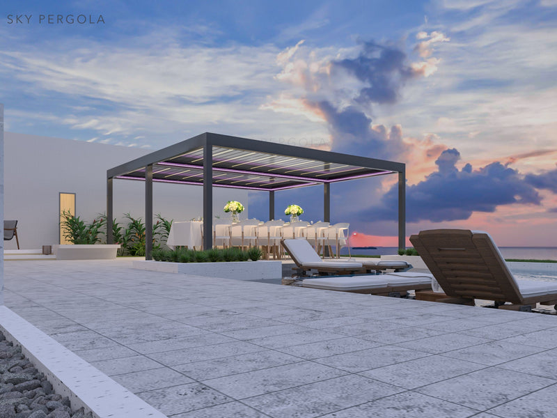 Solutions de spa Sky pergola ciel