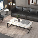 Spa Solutions Tische Couchtisch Monza Platinum-White