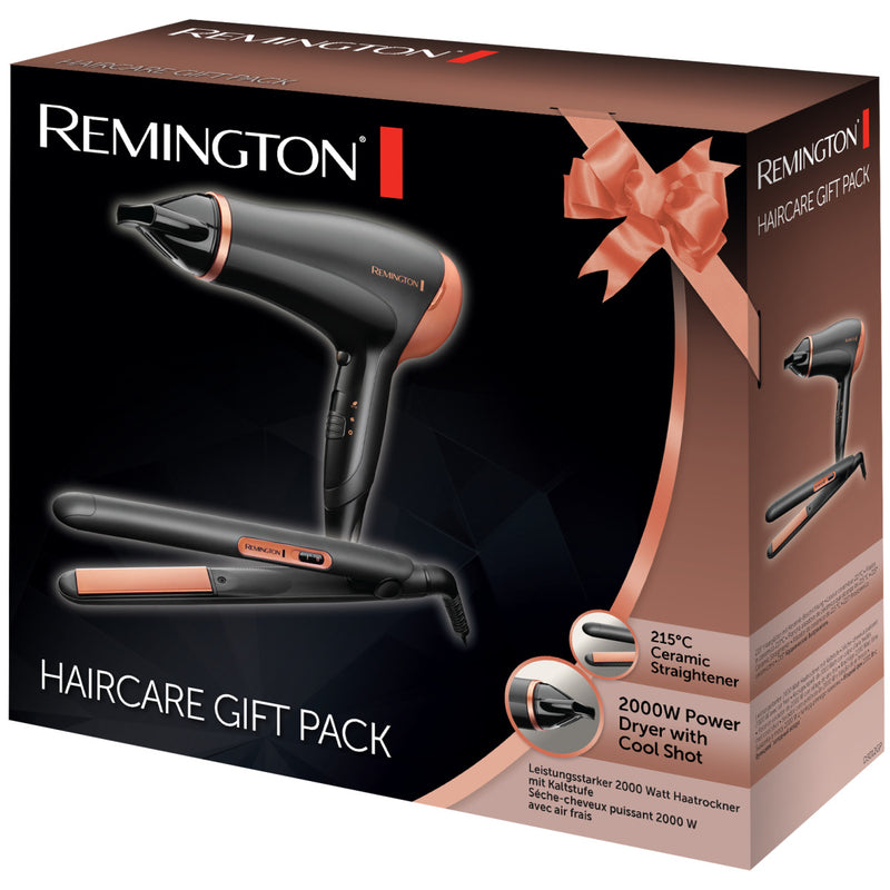 REMINGTON Haartrockner D3012GP Geschenkset D3010+S1450