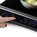 Domo Induktionskochfeld freistehend DO30211IP, 2 Kochstellen