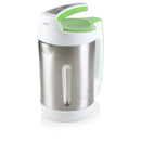 Cuisineur Domo Supp DO705BL en acier inoxydable / blanc / vert