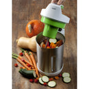 Cuisineur Domo Supp DO705BL en acier inoxydable / blanc / vert