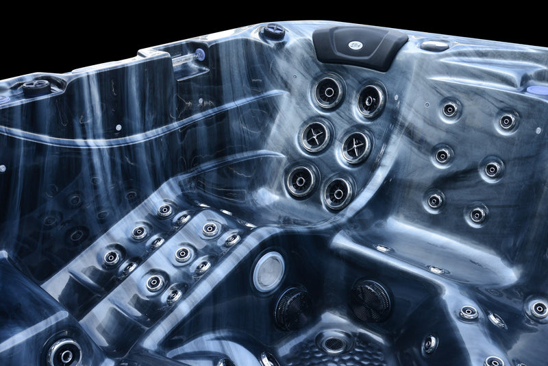 Spa Solutions Whirlpools Whirlpool Platinum Black Silver 2023
