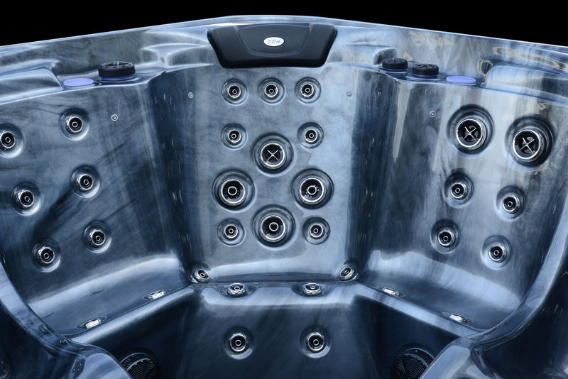 Spa Solutions Whirlpools Whirlpool Platinum Black Silver 2024