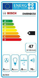 Bosch Extract Hood Wall Cape d'acciaio inossidabile 90 cm