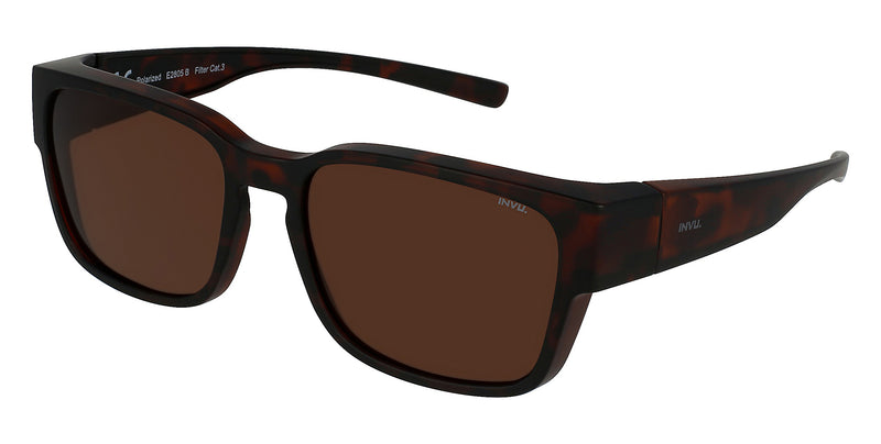 INVU Überbrille Polarisiert mit Etui Shape IE22415B
