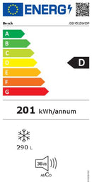 Bosch freezer series 6, free -standing freezer, 161 x 70 cm, white