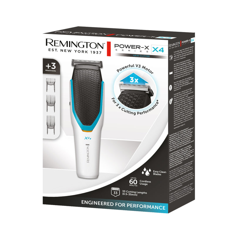 REMINGTON Haarschneider HC4000 E51 X4 Power-X Series HairClipper