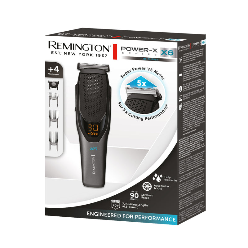 REMINGTON Haarschneider HC6000 E51 X6 Power-X Series HairClipper